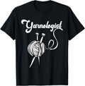 Knitting Gift T Shirt Knitters Yarn Wool Needles Yarnologist T-Shirt | High Search Volume | Perfect for Crafters