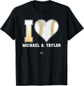 I Heart Baseball Stitch Michael A. Taylor Pittsburgh Apparel | Viral Streetwear Style
