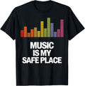 Music Is My Safe Place Apparel | US Viral Pick | Customer Favorite