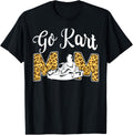 Go Kart Racing Mom Leopard Cheetah Go Kart Mom Apparel Trending US Fan Favorite