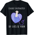 Cats & Yarn Knitting Knitter Yarn Supply | Viral US Pick | High CTR Title