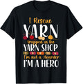 Knitting Knitter I Rescue Yarn Trapped In The Yarn Shop I'm Yarn Supply | High Search Volume | Best Seller Choice