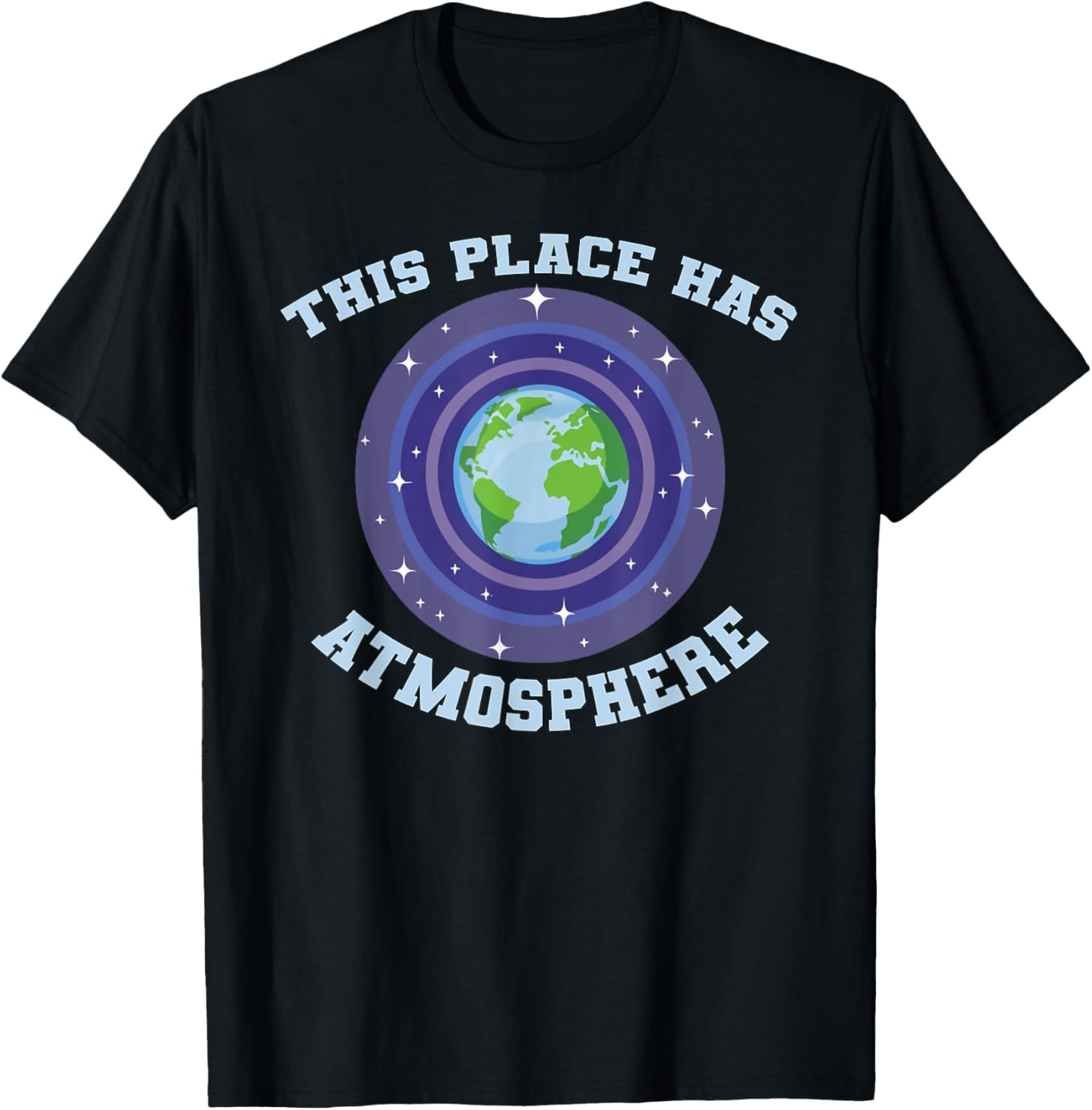 Environmental Awareness This Place Has Atmosphere Science Apparel | Google Shopping Optimized | Aesthetic Casual Look