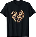 Cute Animal Print Leopard Cheetah Leopard Heart Apparel Trending US Everyday Wear