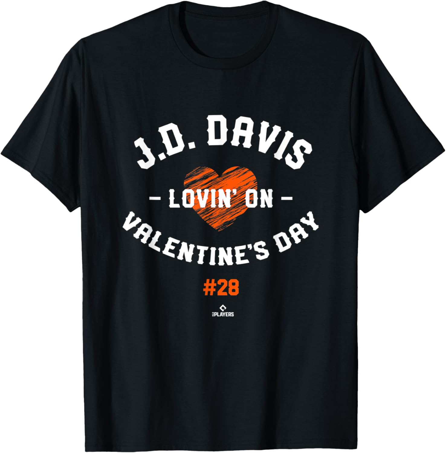JD Davis Lovin' On Valentine's Day New York Baseball Player Apparel | Best Seller Pick