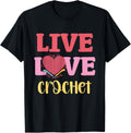 Live Love Crochet Heart Yarn Hooks Yarn Supply | Trending 2025 | Best Seller Choice