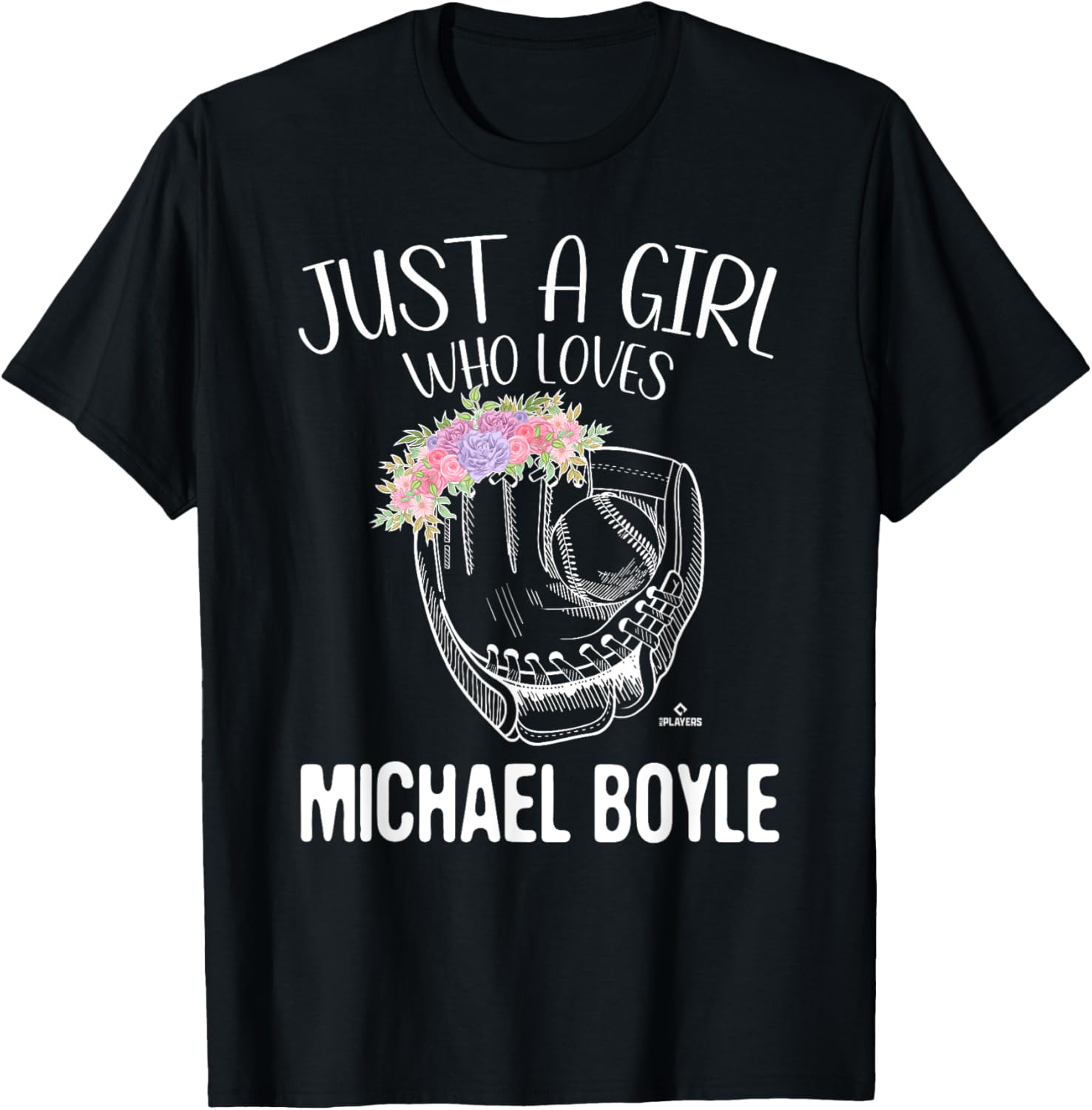 Just A Girl Who Loves Michael Boyle Prospect Baseball Fan Apparel | Viral Streetwear Style