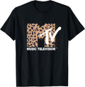 MTV Vintage Cheetah Print Music Television Apparel Streetwear Style Gift Ready