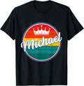 Retro style Name Funny Vintage First Name MICHAEL Apparel | Everyday Casual Wear