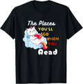Cat Reading The Places You u2019ll Go When You Read funny Apparel | Bestseller Style | Customer Favorite