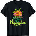 Cute My Garden Is My Happy Place Gardening Lover Apparel | US Viral Pick | Customer Favorite