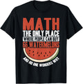 Math, The Only Place Where People Can Buy 66 Melons ------ Apparel | US Viral Pick | Aesthetic Casual Look