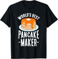 World's Best Pancake Maker T Shirt, Brunch Cook Chef Shirt T-Shirt | High Search Volume | Must-Have Style