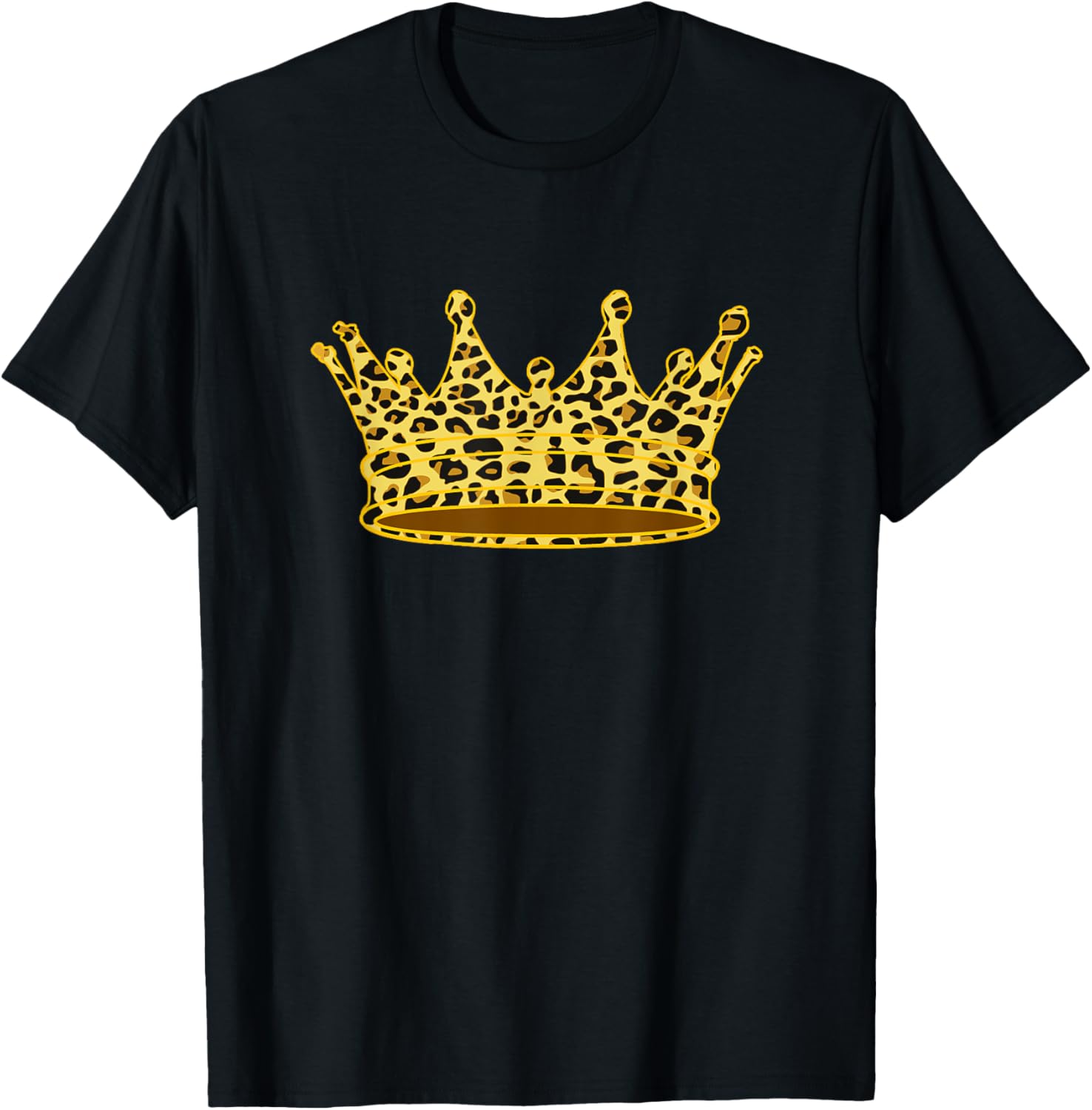 Women s Cheetah Animal Print Leopard Crown Shirt T Shirt Streetwear Style Hot Right Now