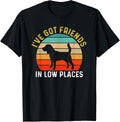 I've Got Friends In Low Places Beagle Funny Dog Retro Apparel | Top Conversion Title | High CTR Boost