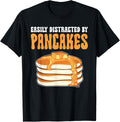 Easily Distracted By Pancakes. Maple Syrup Pancake Maker Apparel | Premium Quality | Perfect Gift Idea