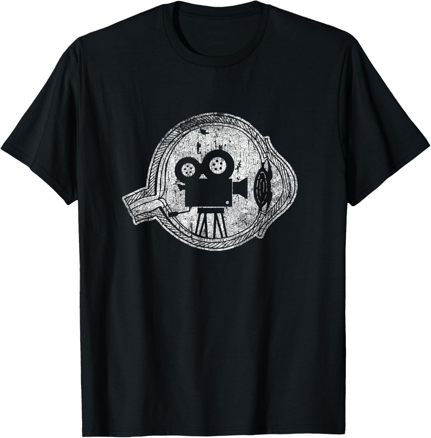 Retro Camera Lens Cameraman Filmmaker Movie Director T Shirt T-Shirt | Trending 2025 | Aesthetic Fit