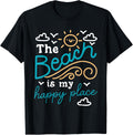 The Beach Is My happy Place Beach T-Shirt for Men Women Kids T-Shirt | Premium Quality | Perfect Gift Choice
