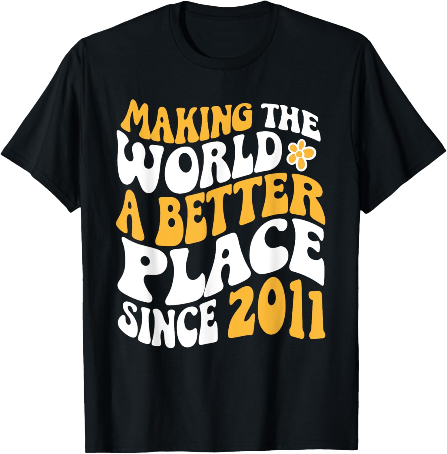 2011 Birthday - Making The World A Better Place Since 2011 Apparel | Google Shopping Optimized | Customer Favorite