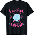 Crochet Is My Cardio Funny Crocheting Yarn Yarn Supply | High Search Volume | Best Seller Choice