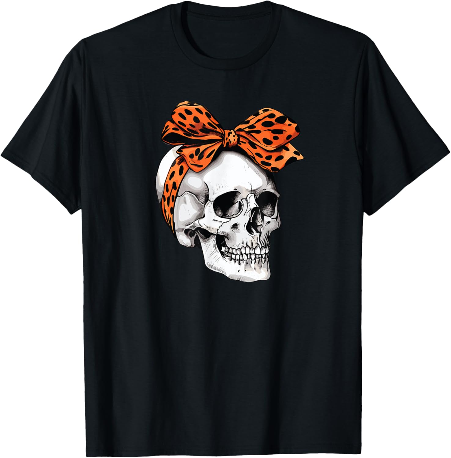 Skull Coquette Bow Halloween Cute Cheetah Bow Group Costume Apparel High Search Demand US Top Pick