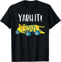 Yarn It Cat Playing With Spool Of Cotton Knitting Kitten T-Shirt for Men Women Kids T-Shirt | High Search Volume | Be...