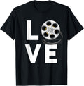 I Love Movies Movie Buff Cinema Lover Old Movie Fan Apparel | Best Seller Pick | Comfort Daily Wear