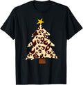 Merry Christmas Trees With Cheetah Leopard Skin Print Design Apparel Comfort Fit Fan Favorite