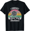 I Crochet Past My Bedtime Yarn Retro Yarn Supply | Trending 2025 | Best Seller Choice