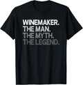 Winemaker Design The Man Myth Legend Apparel | Best Seller Pick | Aesthetic Fit