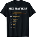 Ammo & Gun Lover Shirt, Size Matters, Bullets & Caliber T-Shirt | Trending 2025 | Comfort Daily Wear
