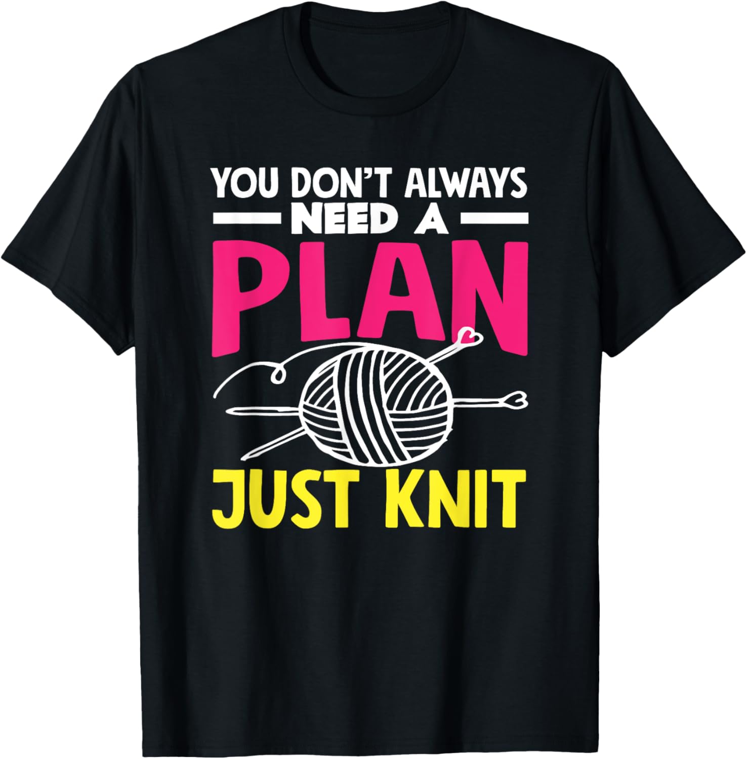 Knitting Lover Yarn Needles Funny Knitting Yarn Supply | Trending 2025 | Best Seller Choice
