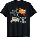 Easily Distracted by Cats and Yarn Yarn Supply | Top Rated | High CTR Title