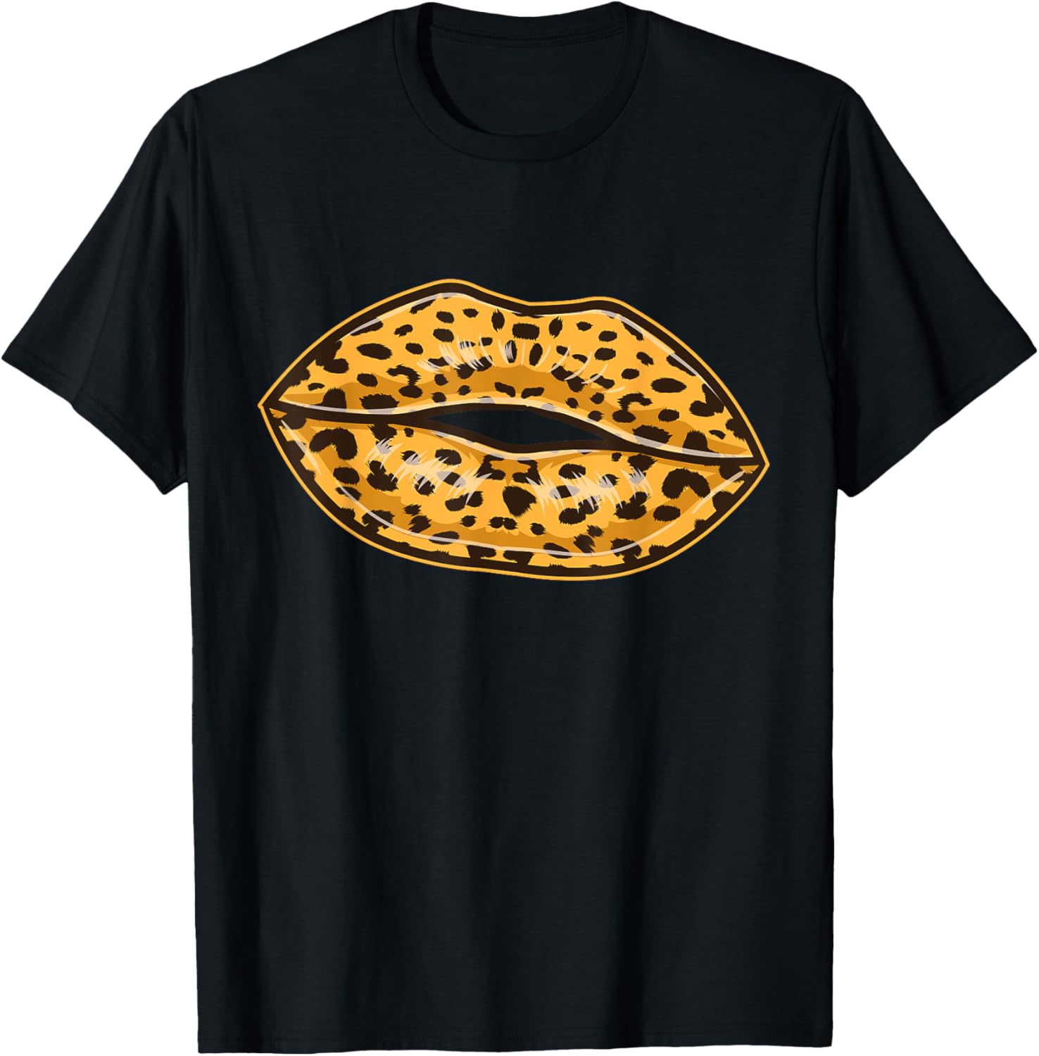 Cheetah Print Lips Animal Print Apparel Streetwear Style Best Seller Look