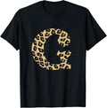 Leopard Cheetah Print Letter G Initial Rustic Monogram Gift Apparel Streetwear Style Hot Right Now