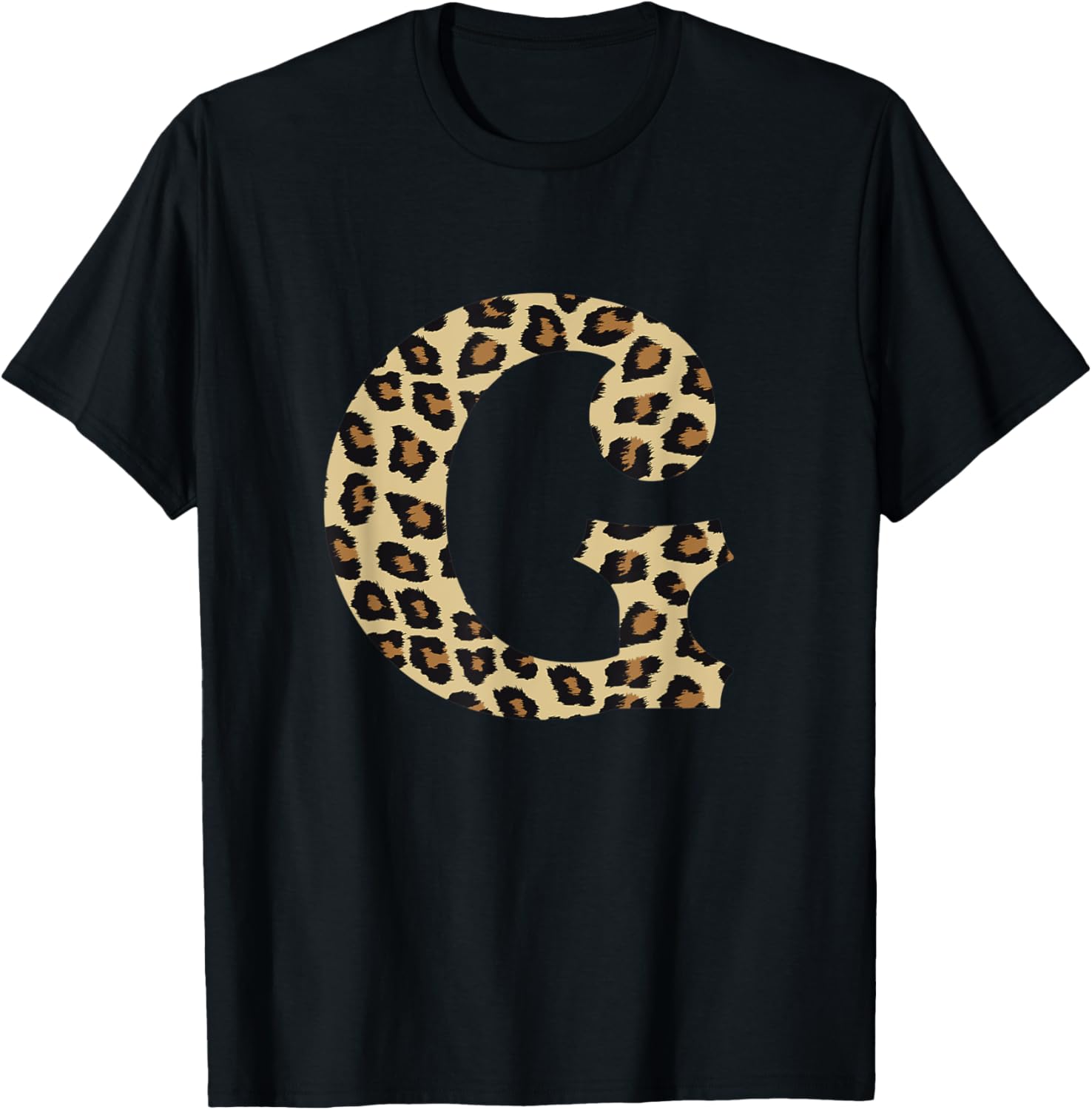 Leopard Cheetah Print Letter G Initial Rustic Monogram Gift Apparel Streetwear Style Hot Right Now