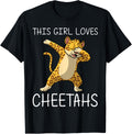 Cute Cheetah Design For Girls Kids Cat Animal Cheetah Lovers Apparel Trending US US Top Pick