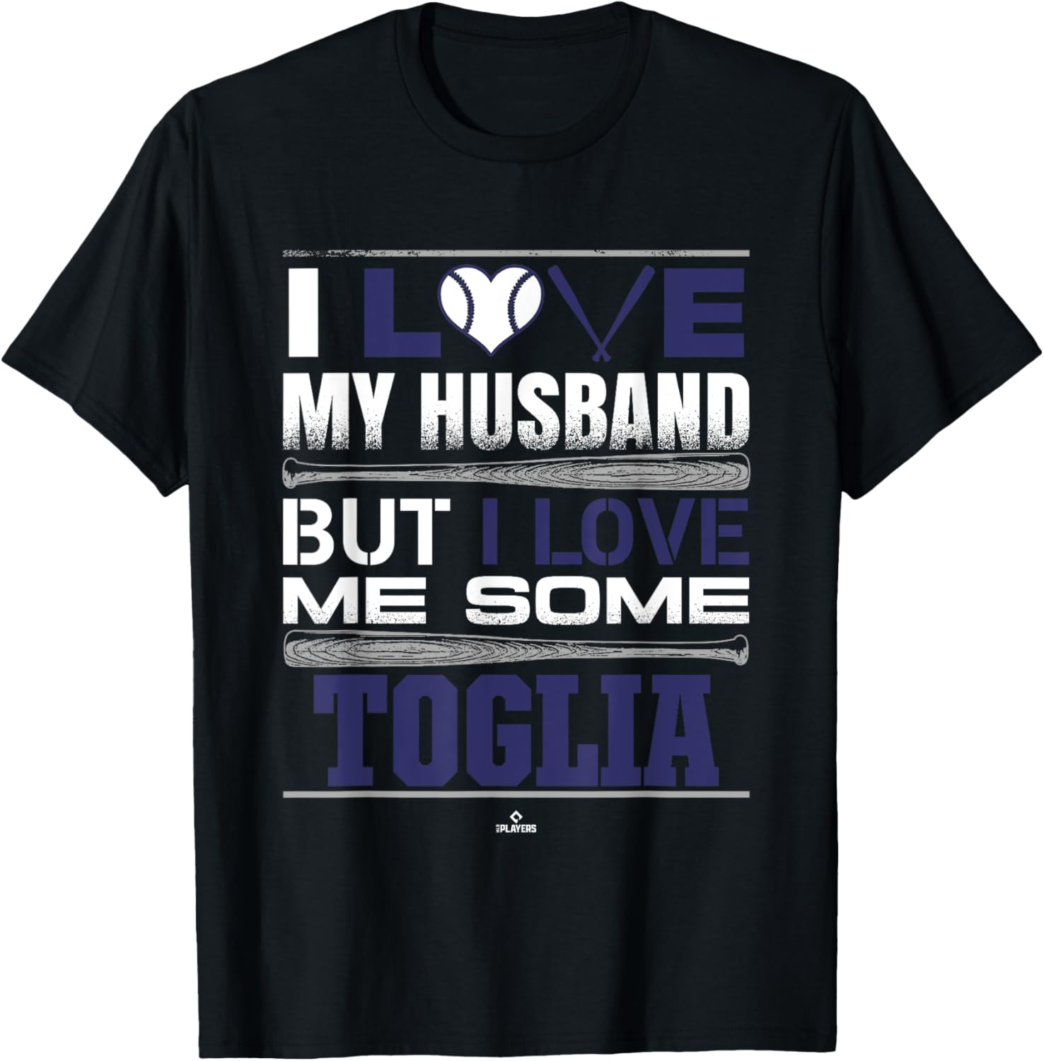 I Love My Husband Michael Toglia Colorado Baseball MLBPA Apparel | Perfect Gift Idea