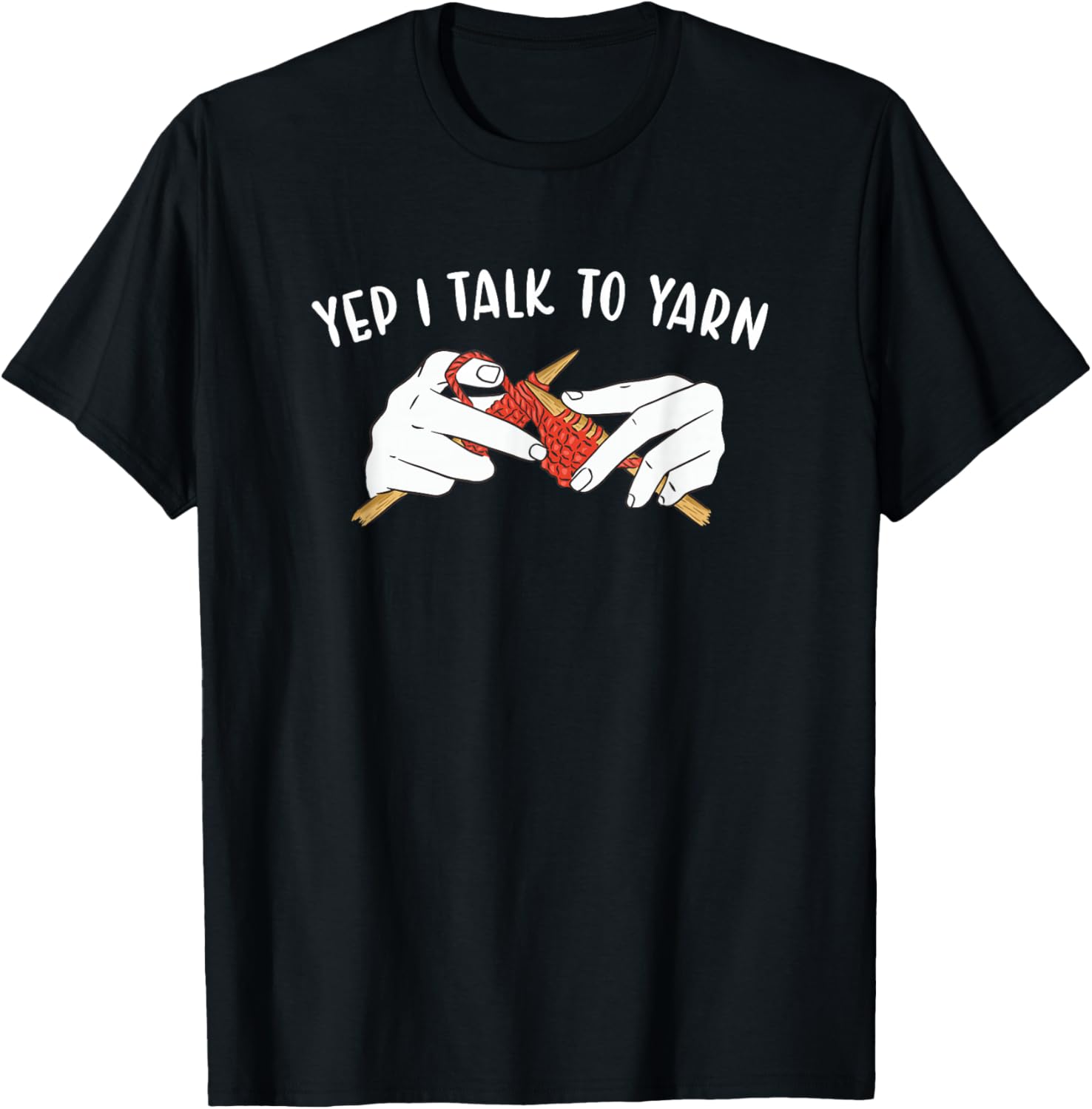 Yep I Talk to Yarn Knitting Yarn Supply | Trending 2025 | High CTR Title