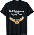 Bird Photography Happy Place Owl Nature Inspired Design Apparel | Bestseller Style | Aesthetic Casual Look