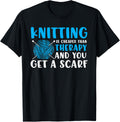 Yarn Addict Crafting T-shirt Crocheting Ladies Knitting T-Shirt | Viral US Pick | Best Seller Choice