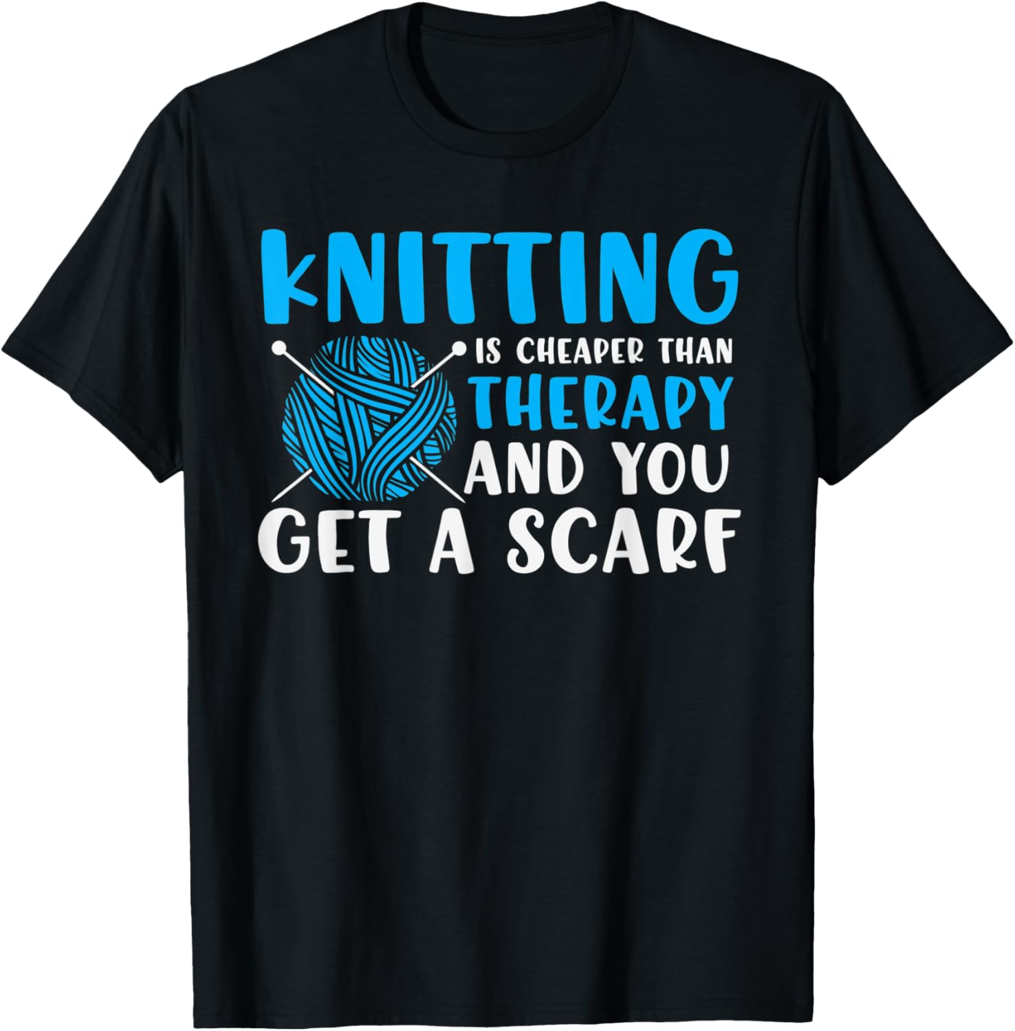 Yarn Addict Crafting T-shirt Crocheting Ladies Knitting T-Shirt | Viral US Pick | Best Seller Choice