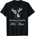 Ron's Cabin at KC's Place Logo 3 Apparel | Trending 2025 | Daily Wear Essential