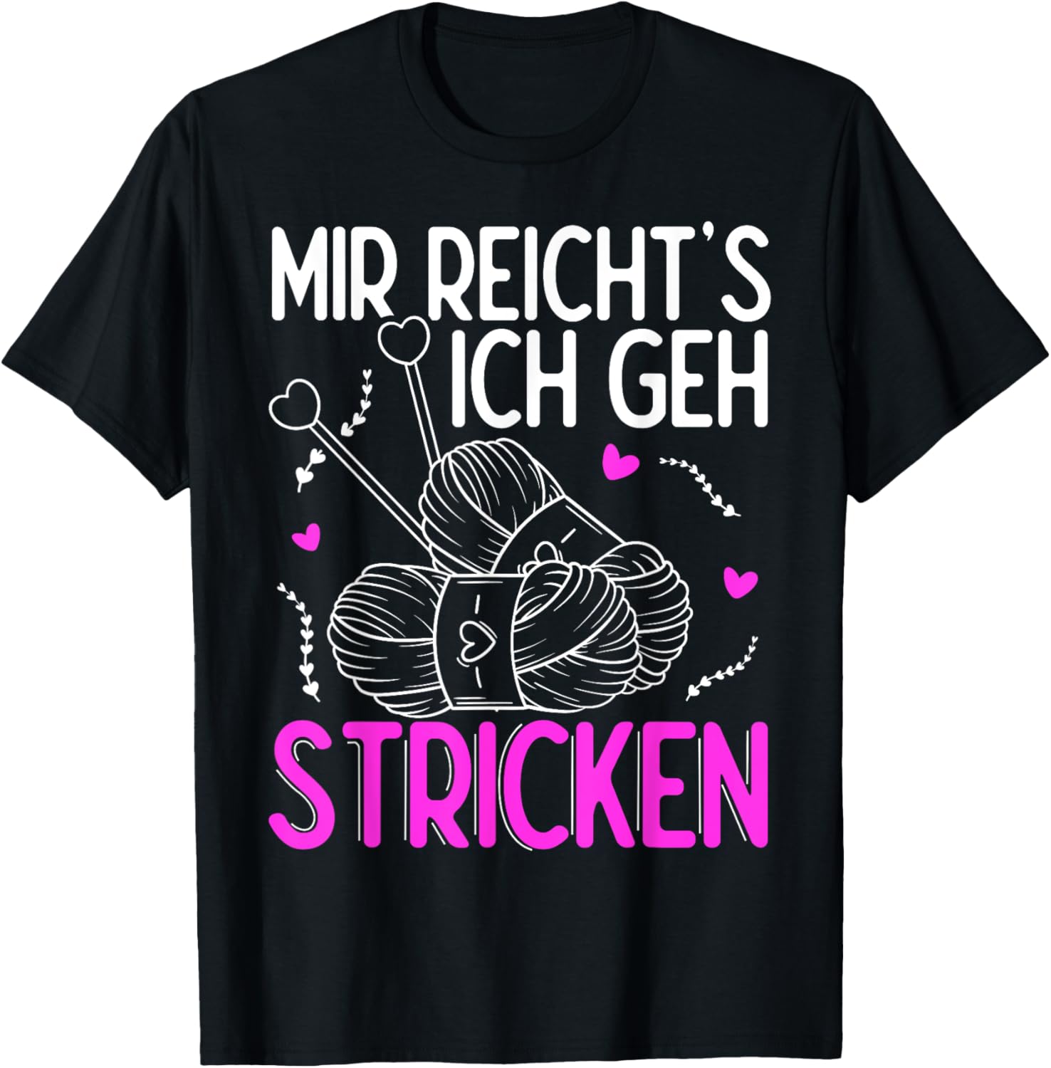 MIR REICHT'S ICH GEH knit yarn heart Yarn Supply | Viral US Pick | Perfect for Crafters