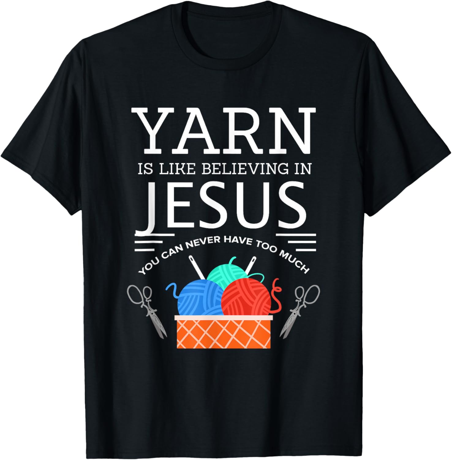Sewing Jesus Shirt Quilting Yarn Needle Christian T-Shirt T-Shirt | Top Rated | Customer Favorite
