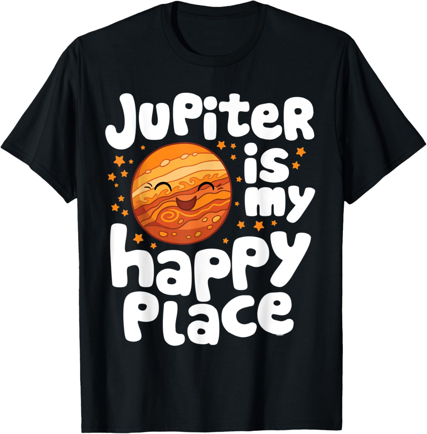 Jupiter is My Happy Place Cute Kawaii Planet Apparel | Top Conversion Title | High CTR Boost
