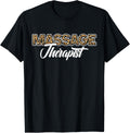 Licensed Massage Therapist Therapy Leopard Cheetah Massage Apparel Premium Print Best Seller Look