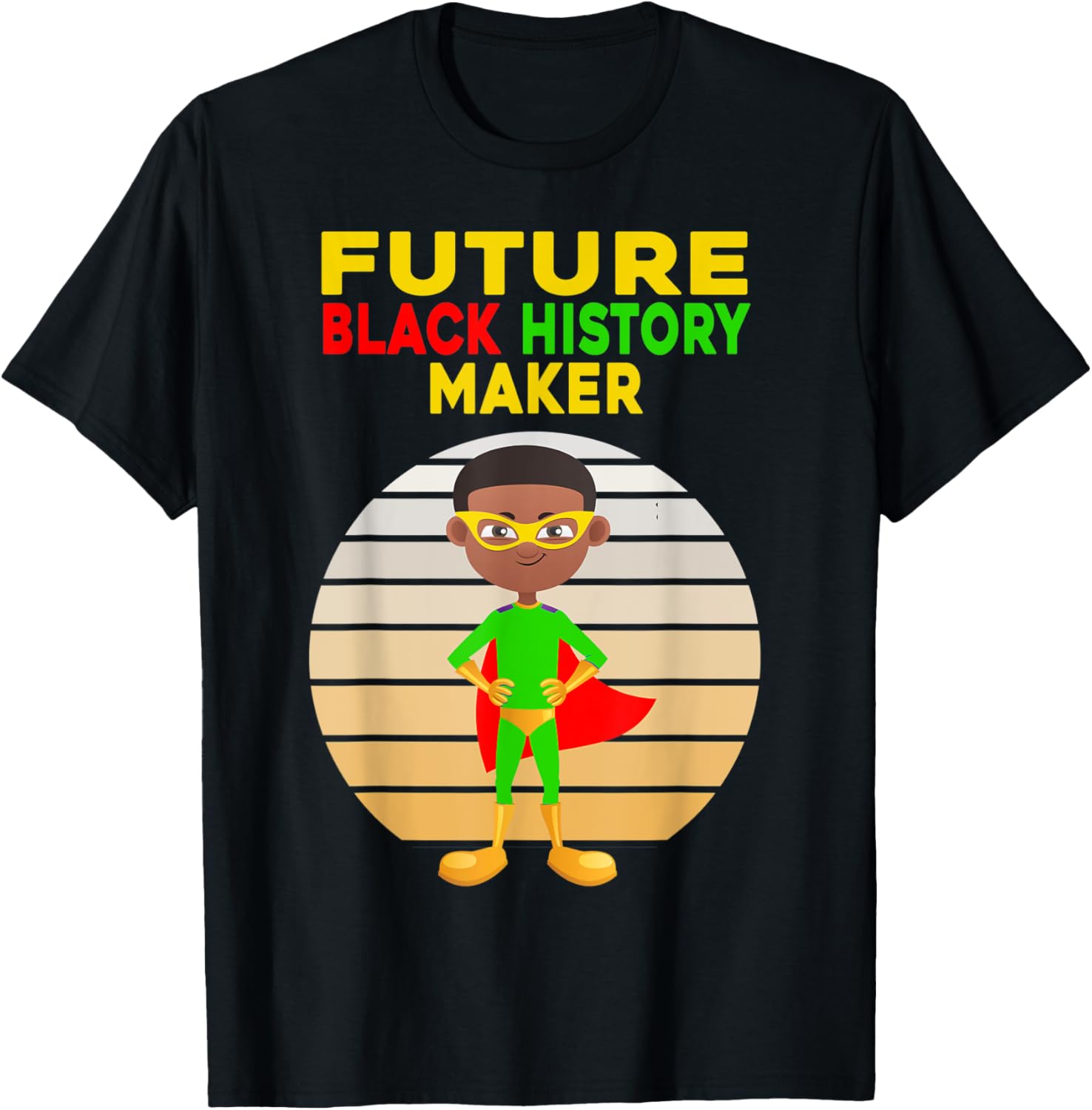 Future Black History Maker Juneteenth Afro American Boys T-Shirt | Trending 2025 | Must-Have Style