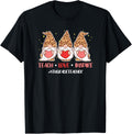 Teach Love Inspire Valentines Day 4th Grade Teacher Gnomes Apparel Streetwear Style Best Seller Look