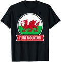 Flint Mountain - Cymru - Wales - Welsh place name flag Apparel | Premium Quality | Customer Favorite